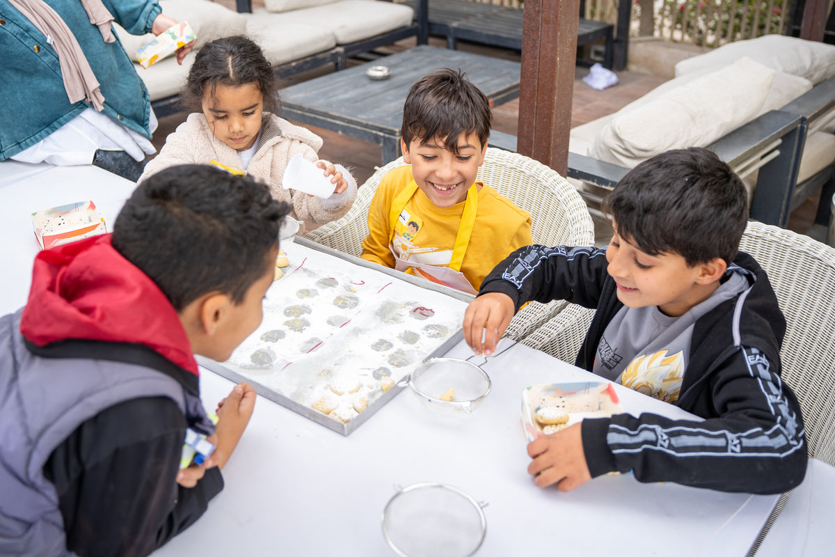 Kahk El Eid Baking! (NewGiza Sports Club with KB's)